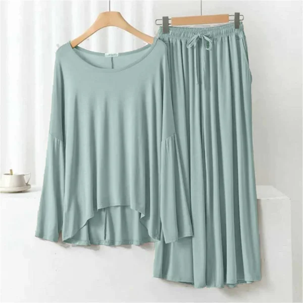 Zayra Plazo-Style 2-Pcs Lounge And Night Wear Suit. WLW-08