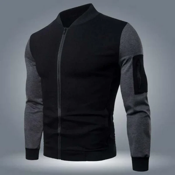 Zayra  Sleeves Zipper Style Winter Jacket