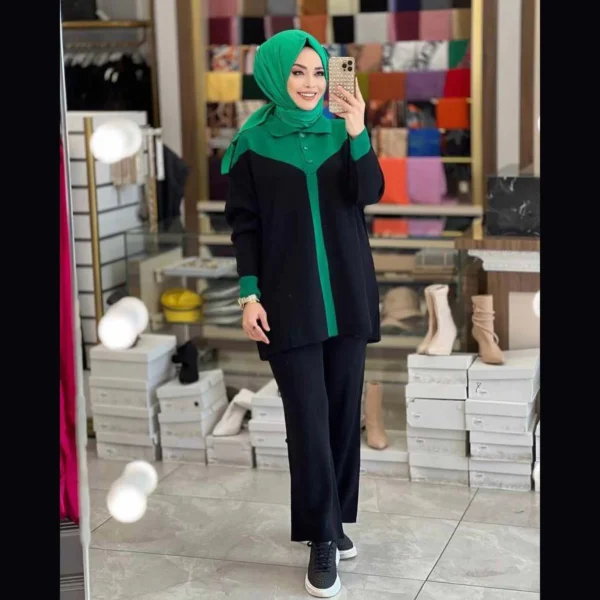 Zayra V-Style Turkish 2-Pcs Winter Tracksuit