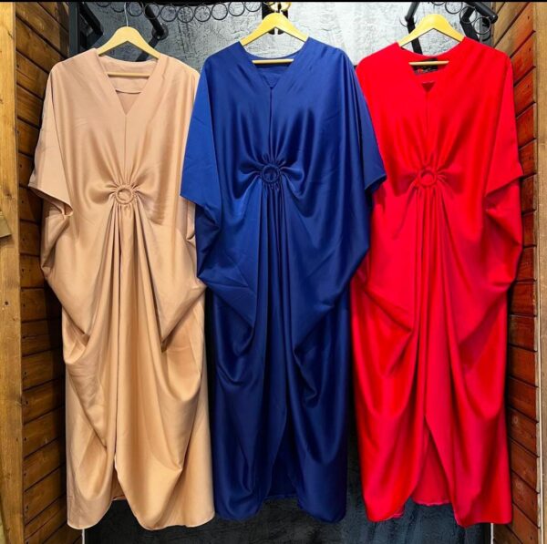 Zayra Turkish Long Silk Kaftan