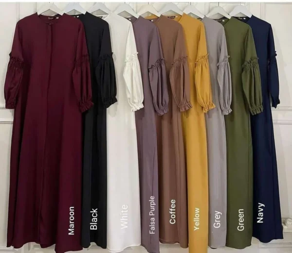 Zayra Candy Long Frill Abaya