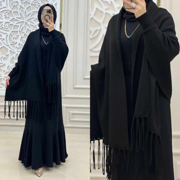 Zayra Turkish Bat-Wing Style Shawl For Winter's. WCC-01