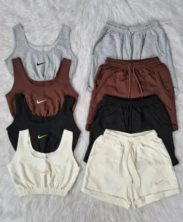 Zayra Relaxed Fit Top&Short Set For Her