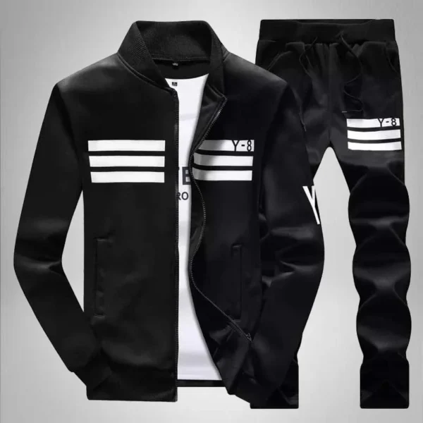 Zayra Y8 3-Stripe 2-Pcs Premium Quality Winter Tracksuit